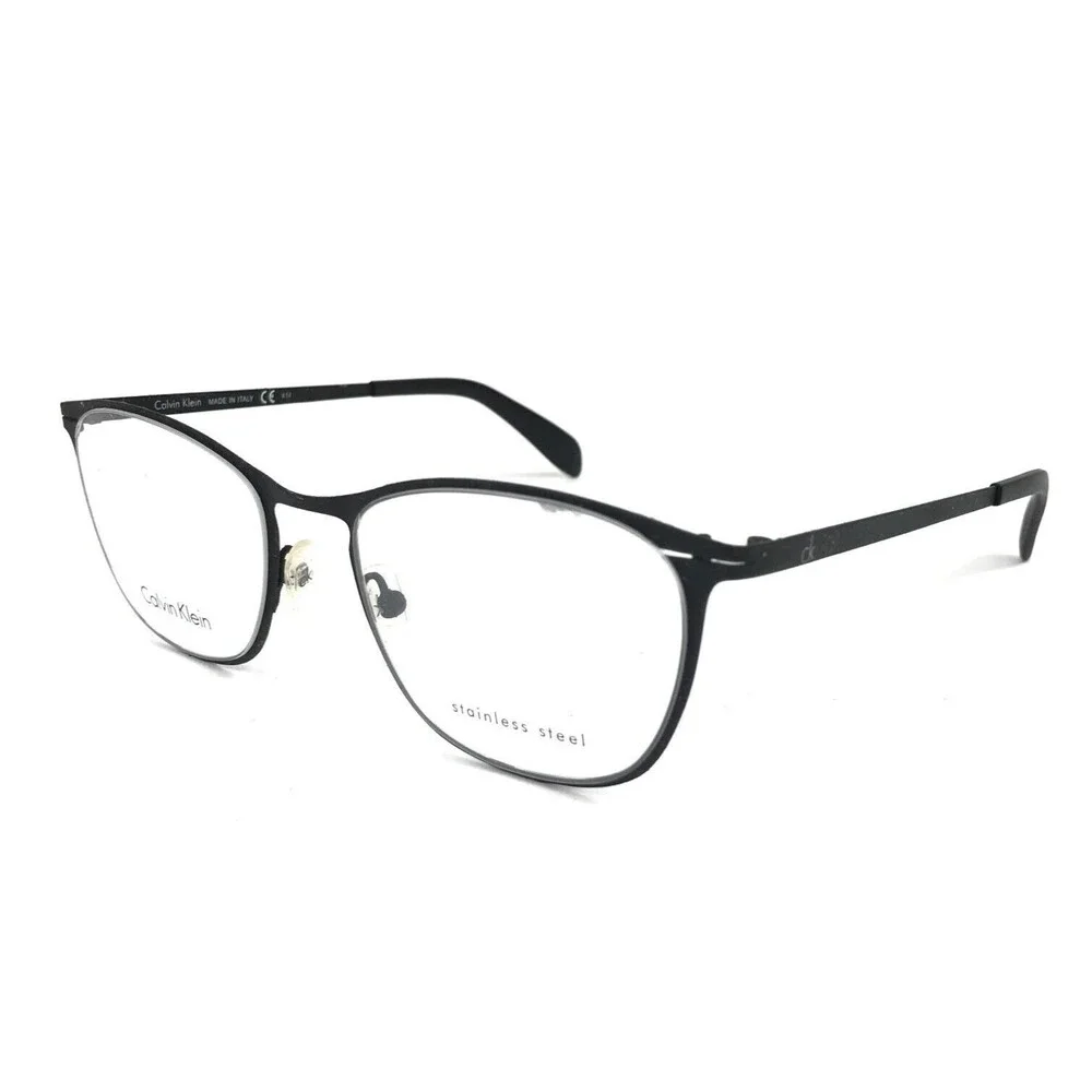 Calvin Klein Eyeglasses Frames CK5411 001 Matte Black Cat Eye Full Rim 51-19-140